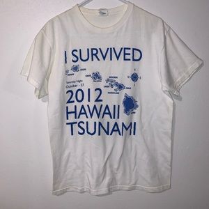 ‼️ HAWAII TSUNAMI TSHIRT 2012 ‼️